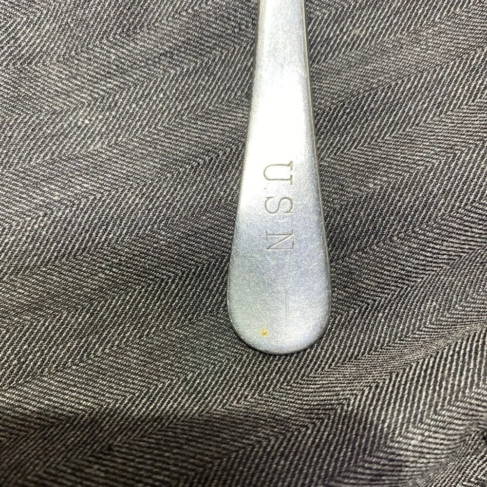 Vintage Reed & Barton U.S.N. Military Navy WWII Stainless Spoon